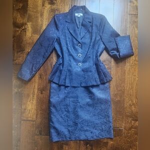 Danillo Blue Skirt Suit size 12